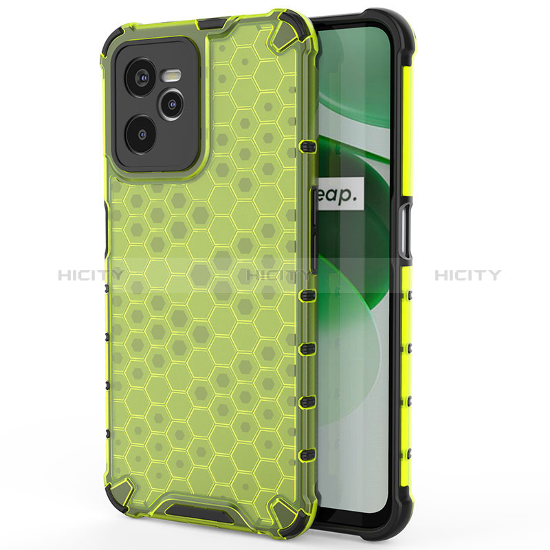 Coque Rebord Contour Silicone et Vitre Transparente Housse Etui 360 Degres AM3 pour Realme C35 Plus