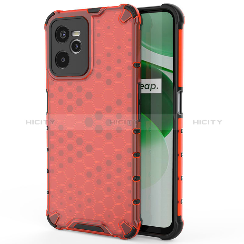 Coque Rebord Contour Silicone et Vitre Transparente Housse Etui 360 Degres AM3 pour Realme Narzo 50A Prime Plus