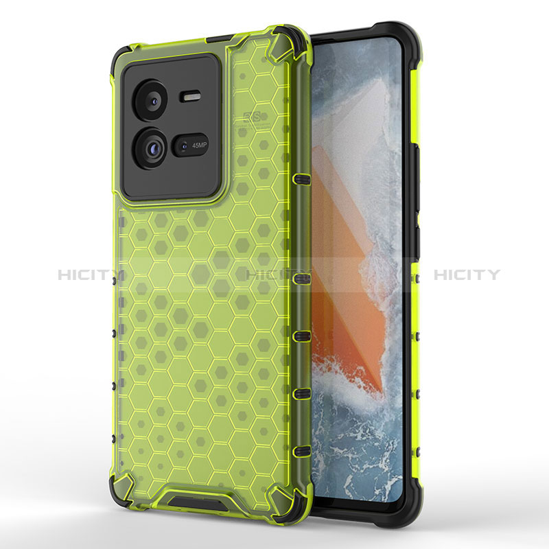 Coque Rebord Contour Silicone et Vitre Transparente Housse Etui 360 Degres AM3 pour Vivo iQOO 10 Pro 5G Plus