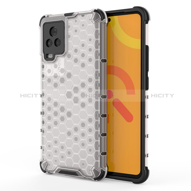 Coque Rebord Contour Silicone et Vitre Transparente Housse Etui 360 Degres AM3 pour Vivo iQOO 7 5G Plus