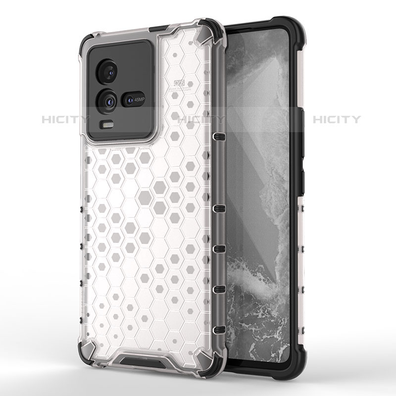 Coque Rebord Contour Silicone et Vitre Transparente Housse Etui 360 Degres AM3 pour Vivo iQOO 9T 5G Plus