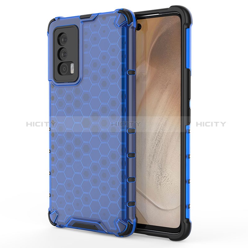 Coque Rebord Contour Silicone et Vitre Transparente Housse Etui 360 Degres AM3 pour Vivo iQOO Neo5 5G Bleu Plus