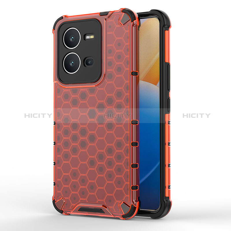 Coque Rebord Contour Silicone et Vitre Transparente Housse Etui 360 Degres AM3 pour Vivo V25 5G Plus