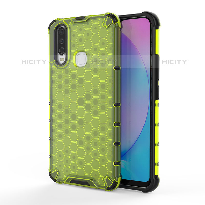 Coque Rebord Contour Silicone et Vitre Transparente Housse Etui 360 Degres AM3 pour Vivo Y11 Plus