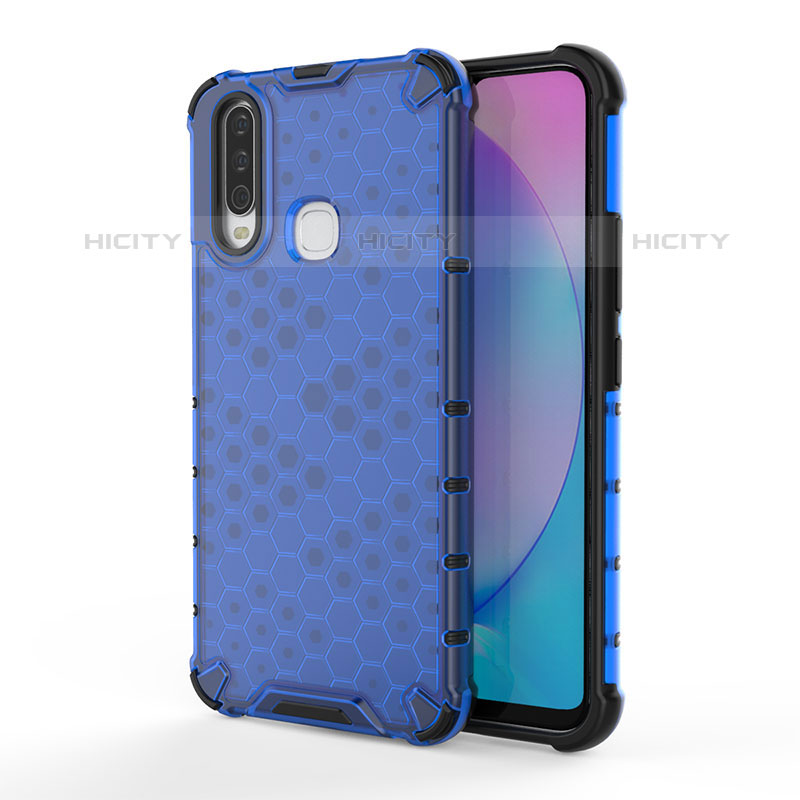 Coque Rebord Contour Silicone et Vitre Transparente Housse Etui 360 Degres AM3 pour Vivo Y11 Plus