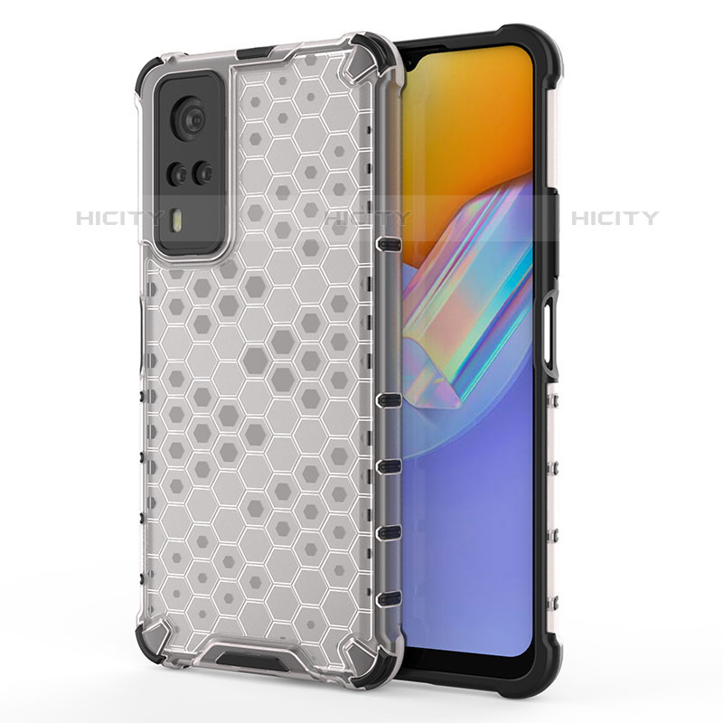 Coque Rebord Contour Silicone et Vitre Transparente Housse Etui 360 Degres AM3 pour Vivo Y51A Plus