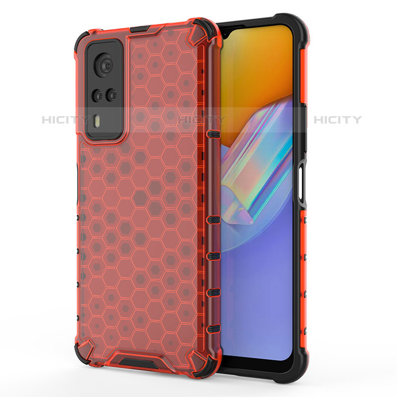 Coque Rebord Contour Silicone et Vitre Transparente Housse Etui 360 Degres AM3 pour Vivo Y51A Plus