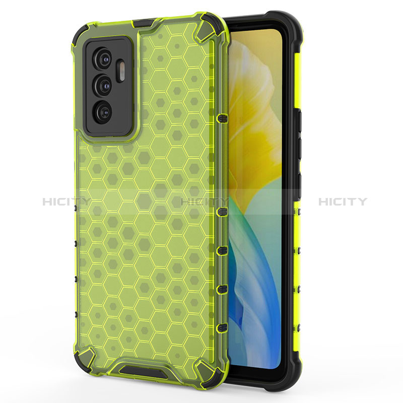 Coque Rebord Contour Silicone et Vitre Transparente Housse Etui 360 Degres AM3 pour Vivo Y75 4G Plus