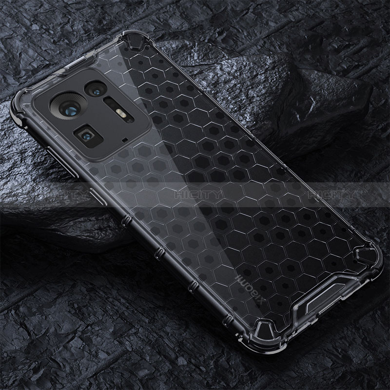 Coque Rebord Contour Silicone et Vitre Transparente Housse Etui 360 Degres AM3 pour Xiaomi Mi Mix 4 5G Plus