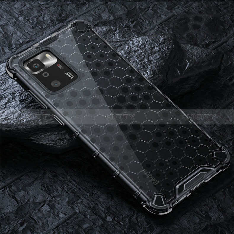 Coque Rebord Contour Silicone et Vitre Transparente Housse Etui 360 Degres AM3 pour Xiaomi Poco X3 GT 5G Noir Plus