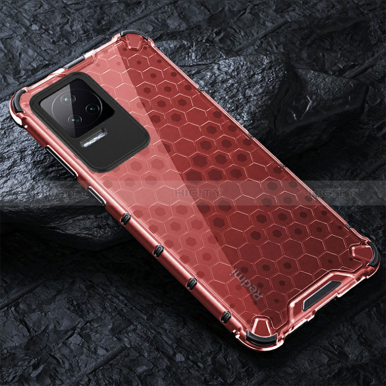 Coque Rebord Contour Silicone et Vitre Transparente Housse Etui 360 Degres AM3 pour Xiaomi Redmi K40S 5G Plus