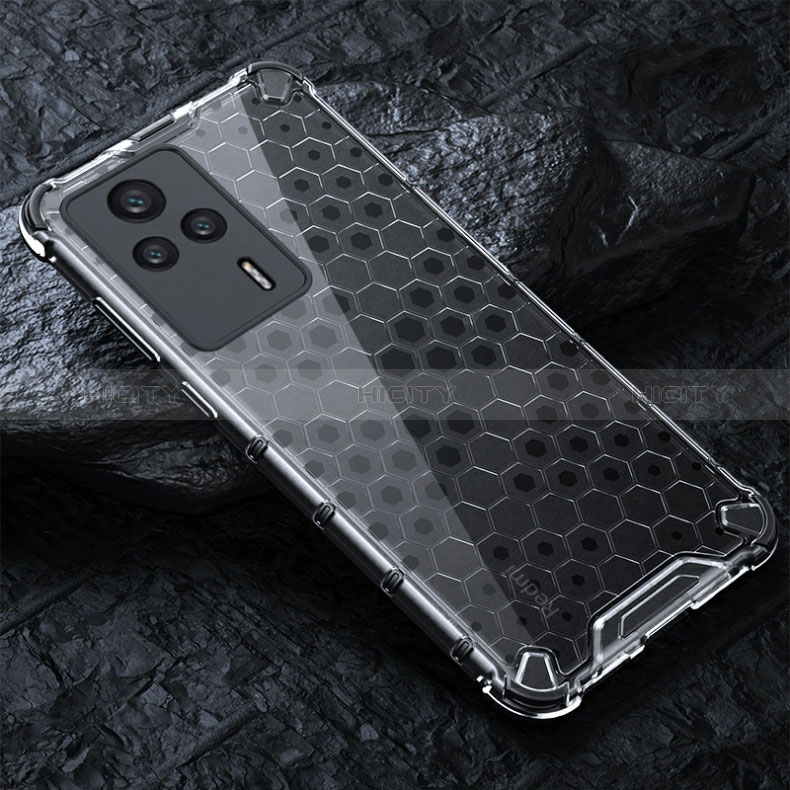 Coque Rebord Contour Silicone et Vitre Transparente Housse Etui 360 Degres AM3 pour Xiaomi Redmi K60E 5G Plus