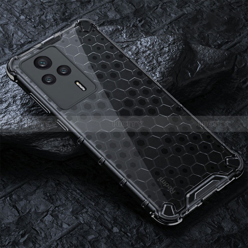 Coque Rebord Contour Silicone et Vitre Transparente Housse Etui 360 Degres AM3 pour Xiaomi Redmi K60E 5G Plus