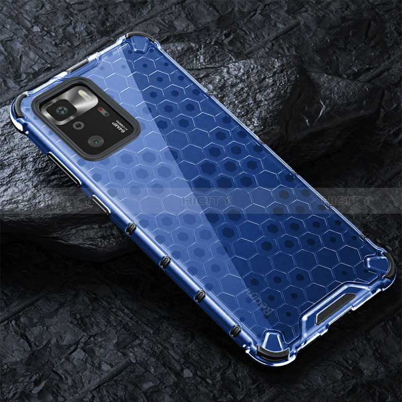 Coque Rebord Contour Silicone et Vitre Transparente Housse Etui 360 Degres AM3 pour Xiaomi Redmi Note 10 Pro 5G Plus