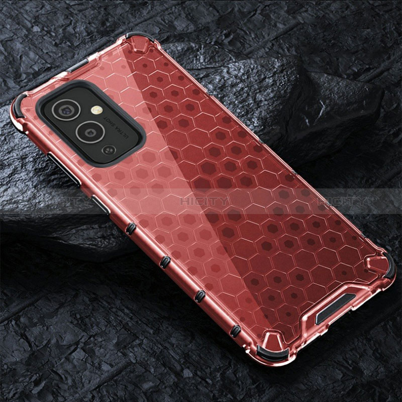 Coque Rebord Contour Silicone et Vitre Transparente Housse Etui 360 Degres AM4 pour OnePlus 9 5G Plus