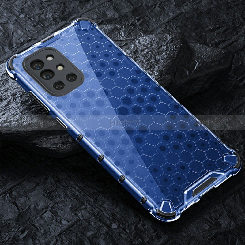 Coque Rebord Contour Silicone et Vitre Transparente Housse Etui 360 Degres AM4 pour OnePlus 9R 5G Plus