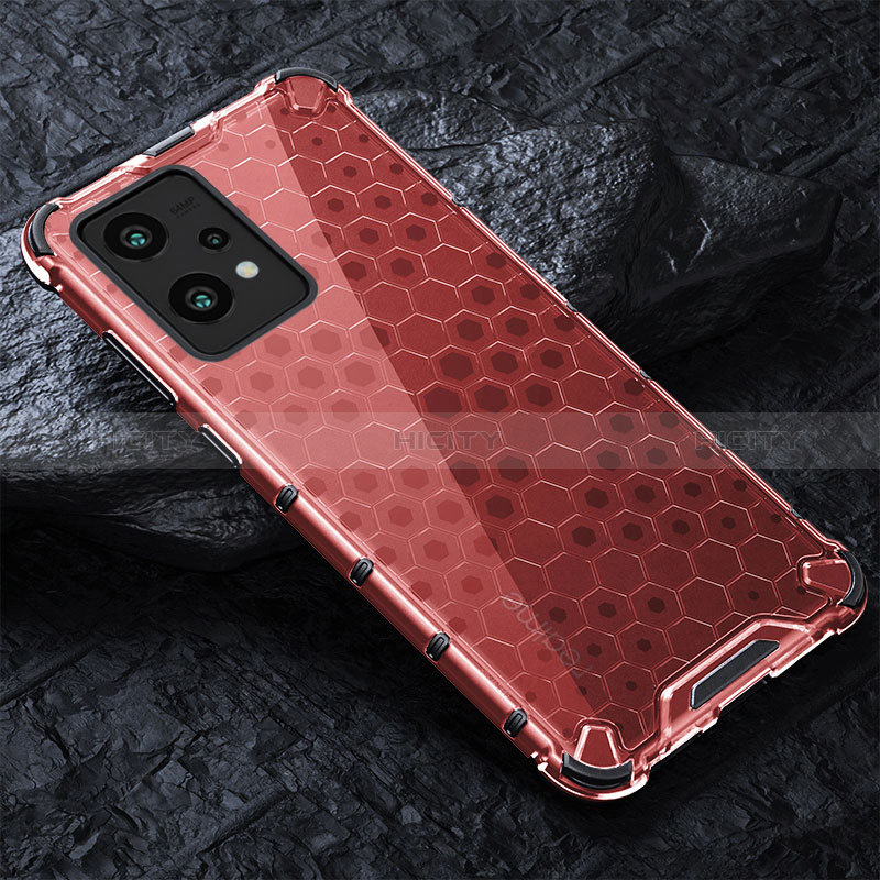 Coque Rebord Contour Silicone et Vitre Transparente Housse Etui 360 Degres AM4 pour Realme 9 5G Plus