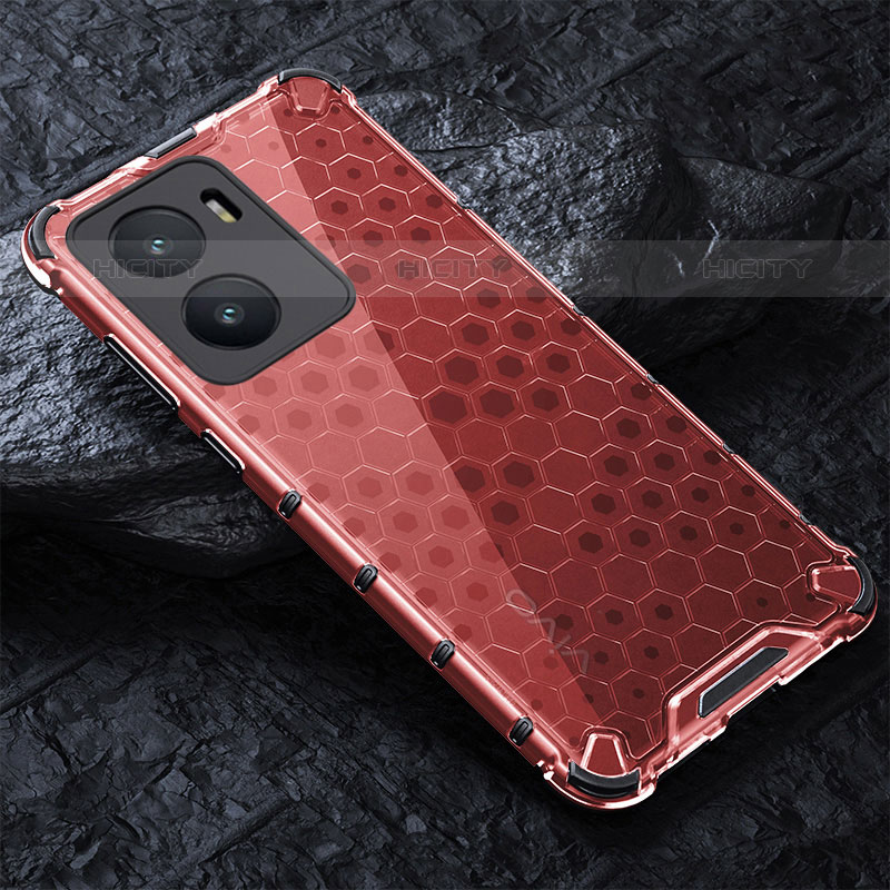 Coque Rebord Contour Silicone et Vitre Transparente Housse Etui 360 Degres AM4 pour Vivo iQOO Z7i 5G Plus