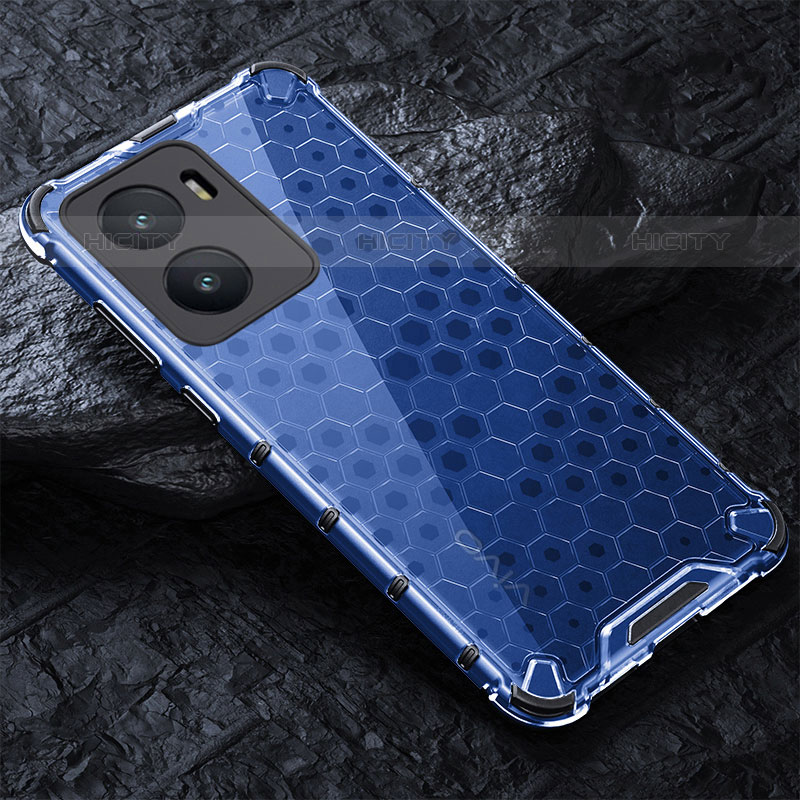 Coque Rebord Contour Silicone et Vitre Transparente Housse Etui 360 Degres AM4 pour Vivo iQOO Z7x 5G Plus