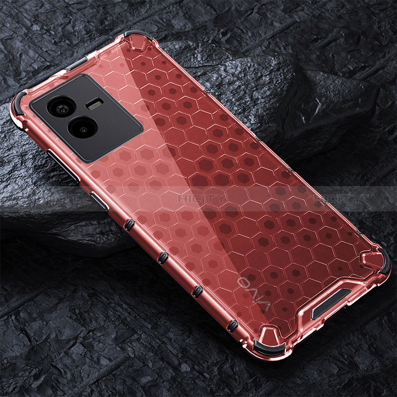 Coque Rebord Contour Silicone et Vitre Transparente Housse Etui 360 Degres AM4 pour Vivo T2x 5G Plus