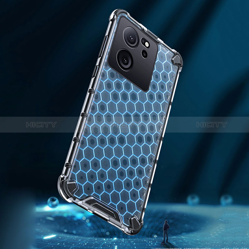 Coque Rebord Contour Silicone et Vitre Transparente Housse Etui 360 Degres AM4 pour Xiaomi Mi 13T 5G Plus