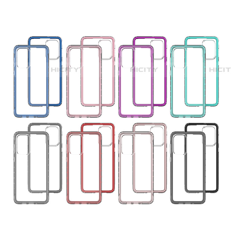 Coque Rebord Contour Silicone et Vitre Transparente Housse Etui 360 Degres JX1 pour Samsung Galaxy A73 5G Plus