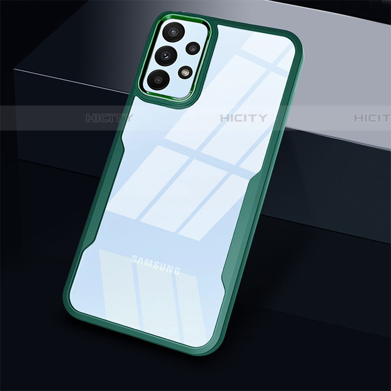 Coque Rebord Contour Silicone et Vitre Transparente Housse Etui 360 Degres MJ1 pour Samsung Galaxy A73 5G Plus