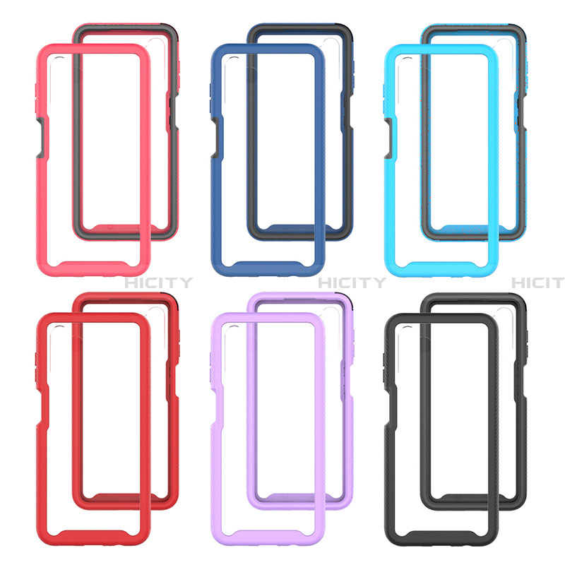 Coque Rebord Contour Silicone et Vitre Transparente Housse Etui 360 Degres ZJ2 pour Samsung Galaxy A13 5G Plus