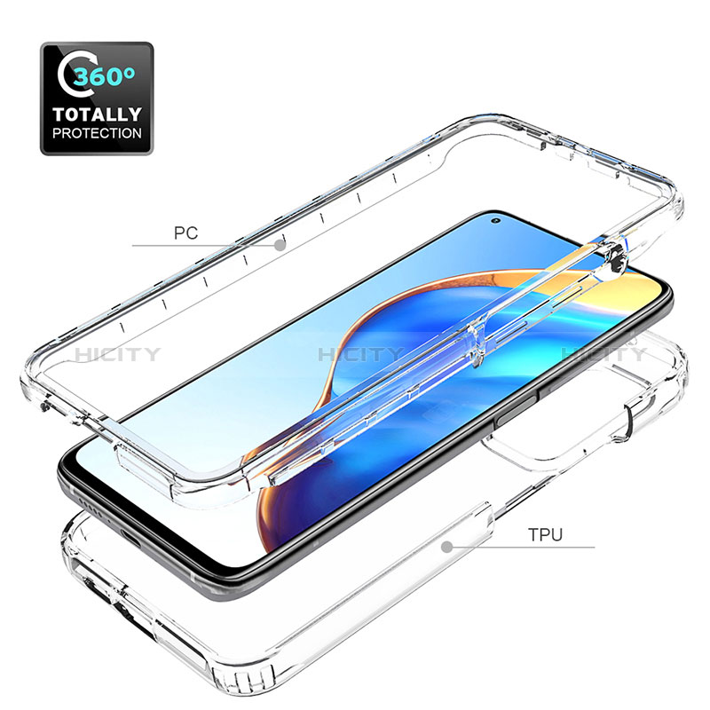 Coque Rebord Contour Silicone et Vitre Transparente Housse Etui 360 Degres ZJ3 pour Xiaomi Mi 10T 5G Plus