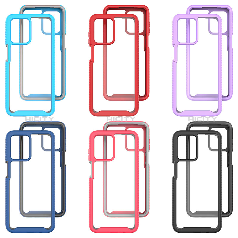 Coque Rebord Contour Silicone et Vitre Transparente Housse Etui 360 Degres ZJ4 pour Motorola Moto G53 5G Plus