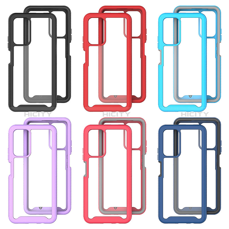 Coque Rebord Contour Silicone et Vitre Transparente Housse Etui 360 Degres ZJ4 pour Xiaomi Poco M4 Pro 5G Plus