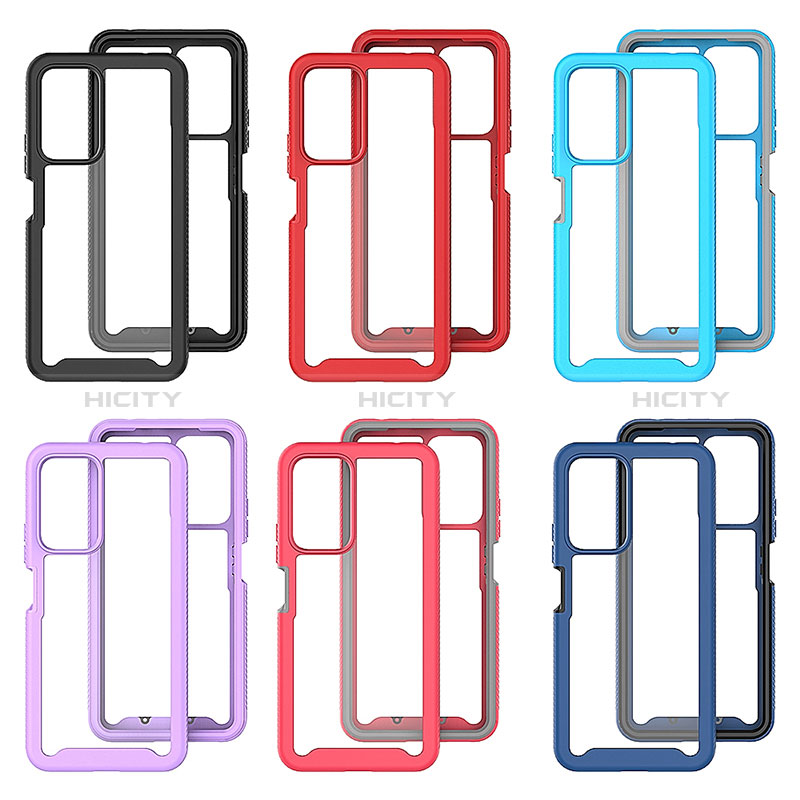 Coque Rebord Contour Silicone et Vitre Transparente Housse Etui 360 Degres ZJ4 pour Xiaomi Poco X4 NFC Plus