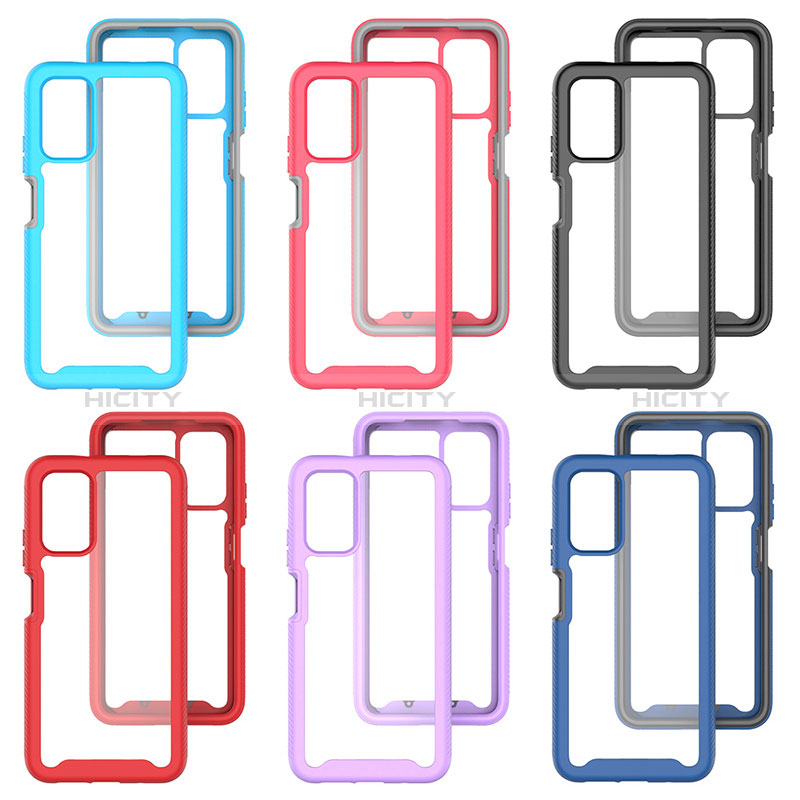 Coque Rebord Contour Silicone et Vitre Transparente Housse Etui 360 Degres ZJ4 pour Xiaomi Redmi 9 Power Plus