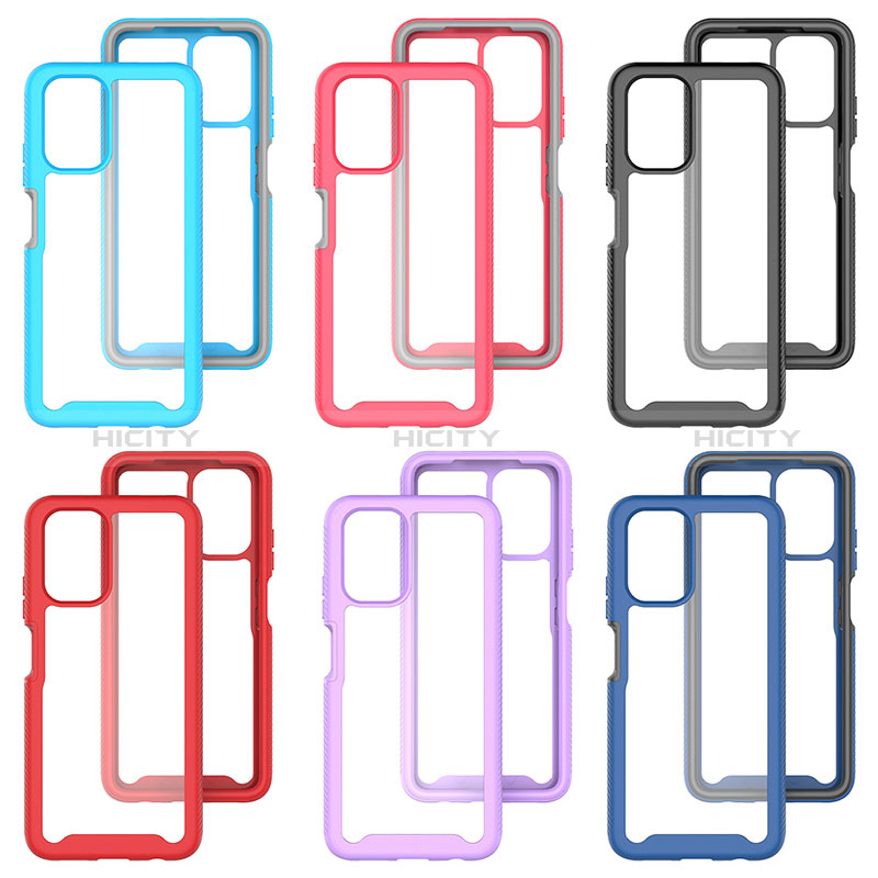 Coque Rebord Contour Silicone et Vitre Transparente Housse Etui 360 Degres ZJ4 pour Xiaomi Redmi Note 10 4G Plus