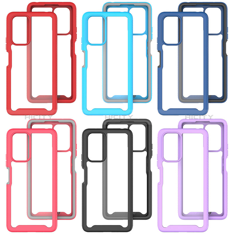 Coque Rebord Contour Silicone et Vitre Transparente Housse Etui 360 Degres ZJ4 pour Xiaomi Redmi Note 10 Pro 4G Plus