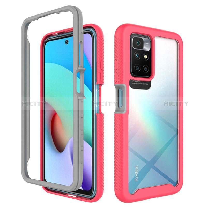 Coque Rebord Contour Silicone et Vitre Transparente Housse Etui 360 Degres ZJ4 pour Xiaomi Redmi Note 11 4G (2021) Plus