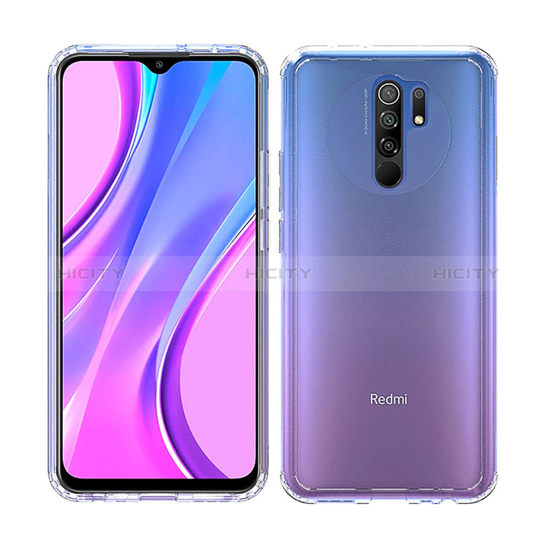 Coque Rebord Contour Silicone et Vitre Transparente Housse Etui 360 Degres ZJ5 pour Xiaomi Poco M2 Plus