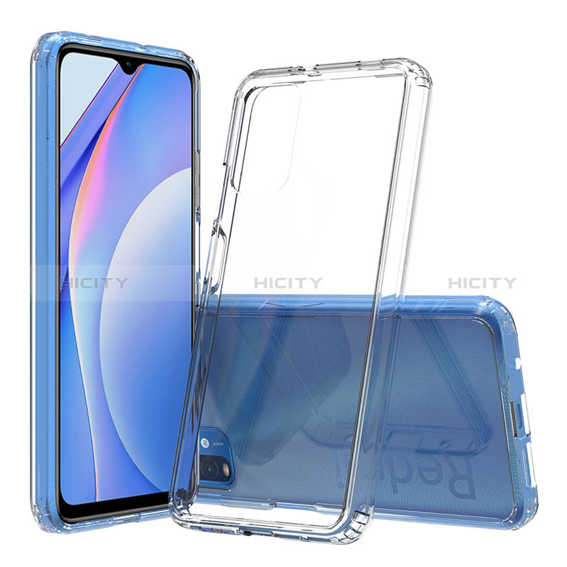 Coque Rebord Contour Silicone et Vitre Transparente Housse Etui 360 Degres ZJ5 pour Xiaomi Redmi 9 Power Clair Plus