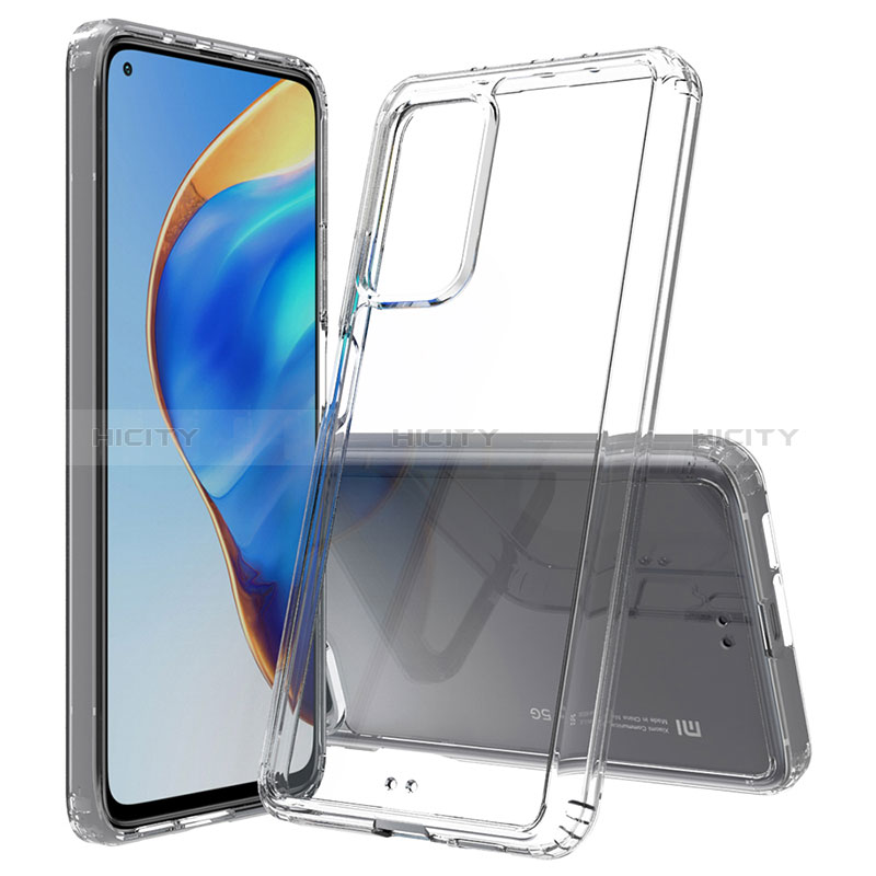 Coque Rebord Contour Silicone et Vitre Transparente Housse Etui 360 Degres ZJ5 pour Xiaomi Redmi K30S 5G Plus