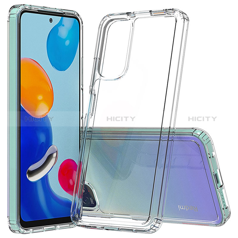 Coque Rebord Contour Silicone et Vitre Transparente Housse Etui 360 Degres ZJ5 pour Xiaomi Redmi Note 11 4G (2022) Plus