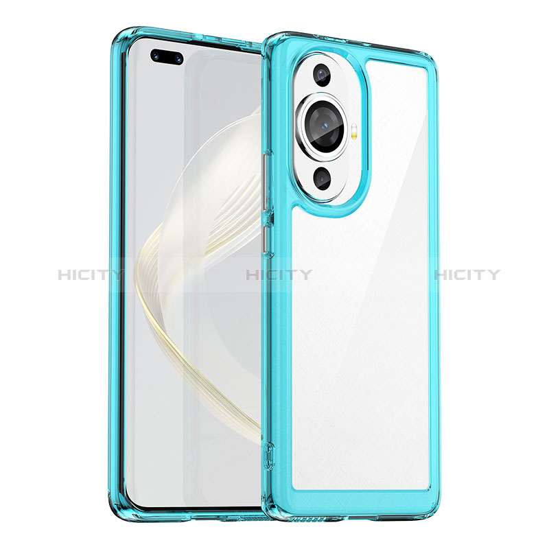 Coque Rebord Contour Silicone et Vitre Transparente Housse Etui J01S pour Huawei Nova 11 Pro Plus