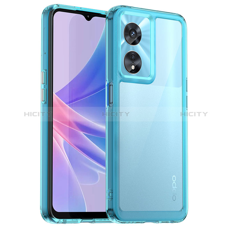 Coque Rebord Contour Silicone et Vitre Transparente Housse Etui J01S pour Oppo A1 5G Plus