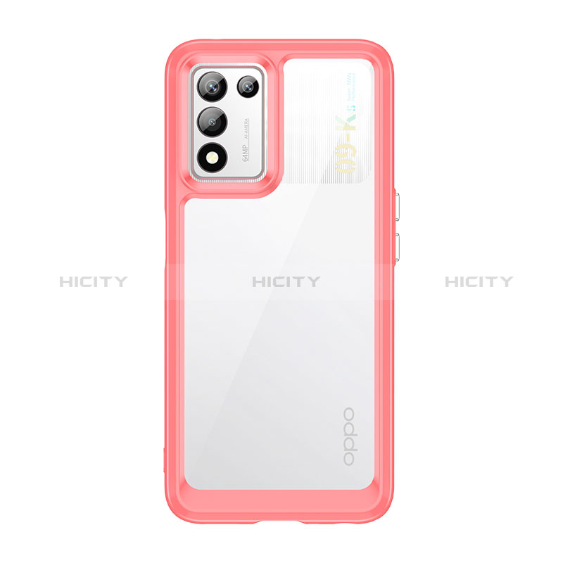 Coque Rebord Contour Silicone et Vitre Transparente Housse Etui J01S pour Oppo K9S 5G Plus