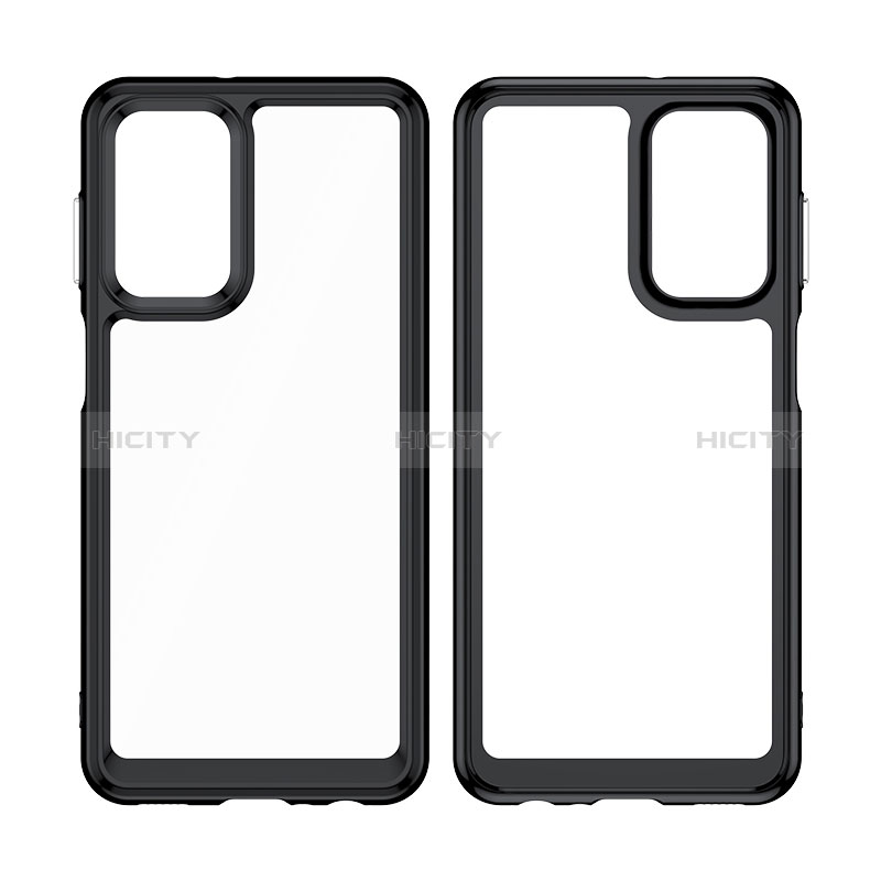 Coque Rebord Contour Silicone et Vitre Transparente Housse Etui J01S pour Samsung Galaxy A23 5G Plus