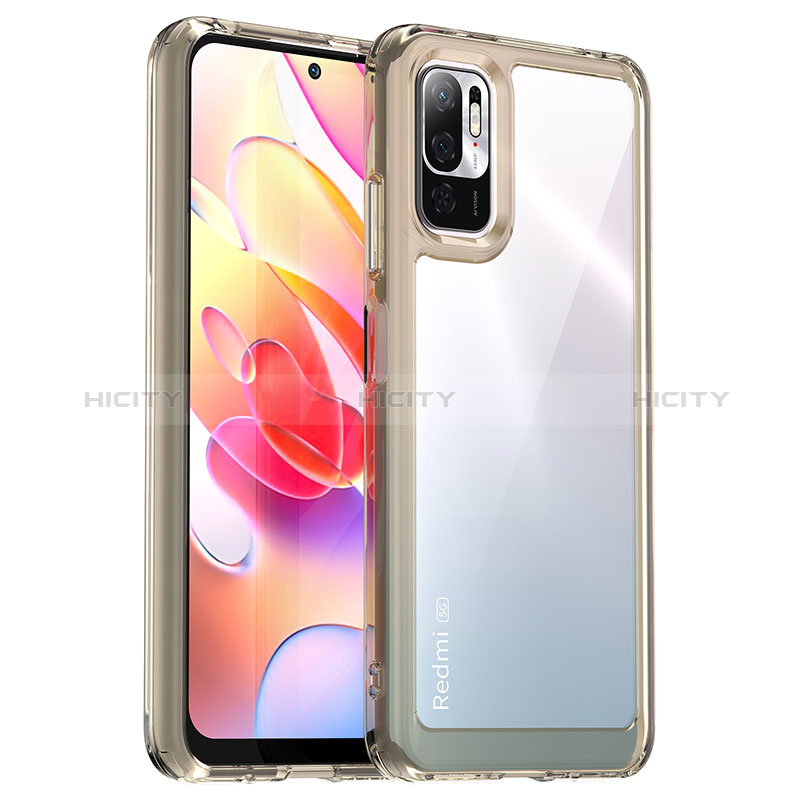 Coque Rebord Contour Silicone et Vitre Transparente Housse Etui J01S pour Xiaomi Redmi Note 11 SE 5G Gris Plus