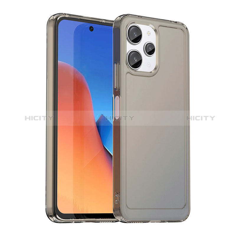 Coque Rebord Contour Silicone et Vitre Transparente Housse Etui J02S pour Xiaomi Poco M6 Pro 5G Plus