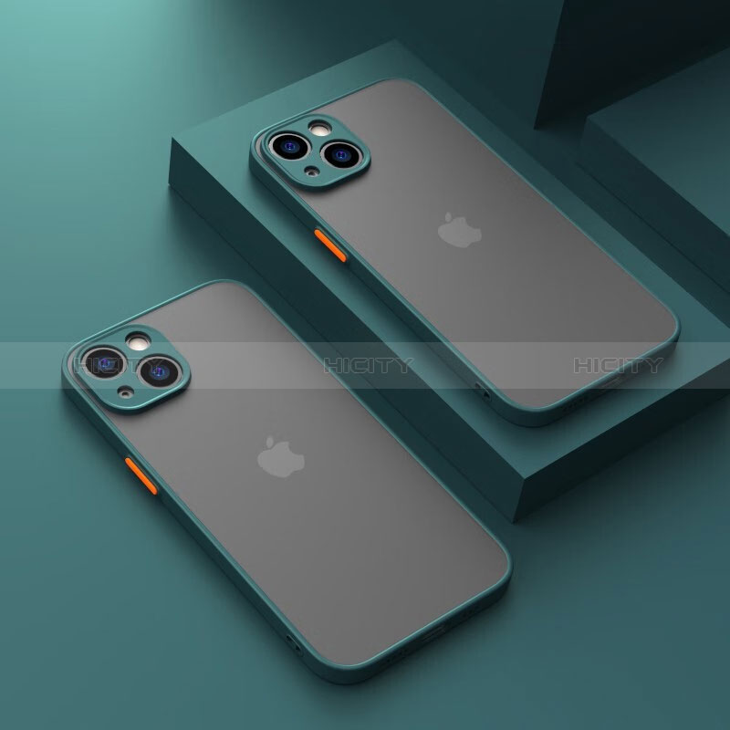 Coque Rebord Contour Silicone et Vitre Transparente Housse Etui LS1 pour Apple iPhone 14 Plus