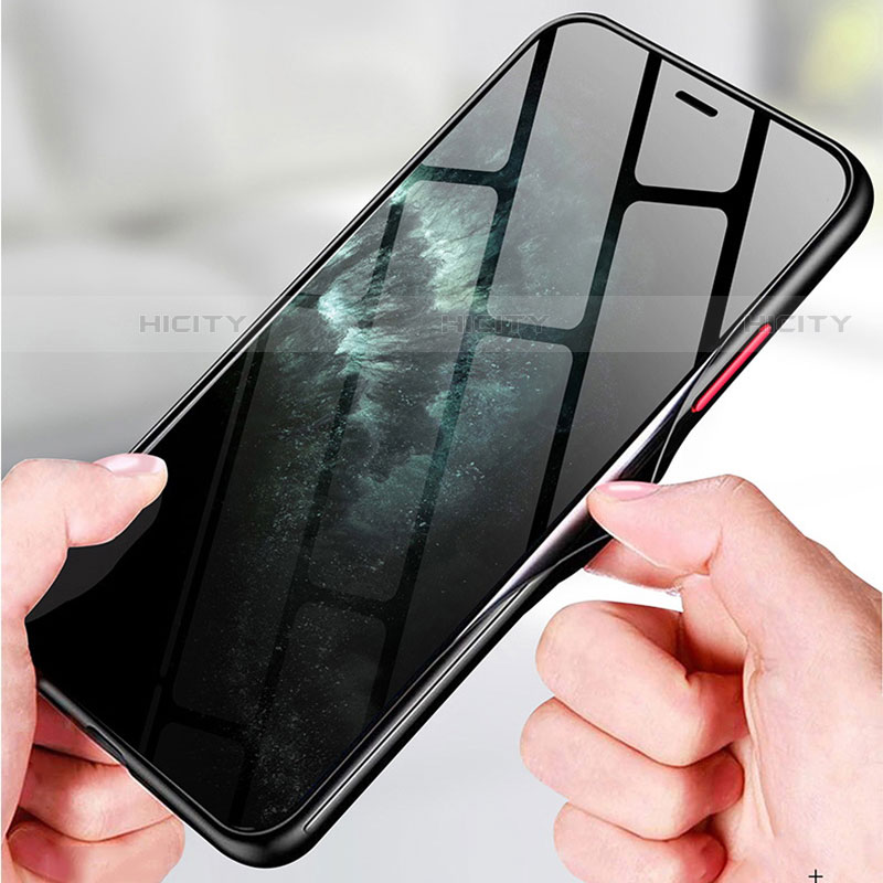 Coque Rebord Contour Silicone et Vitre Transparente Housse Etui M01 pour Vivo iQOO 8 5G Plus