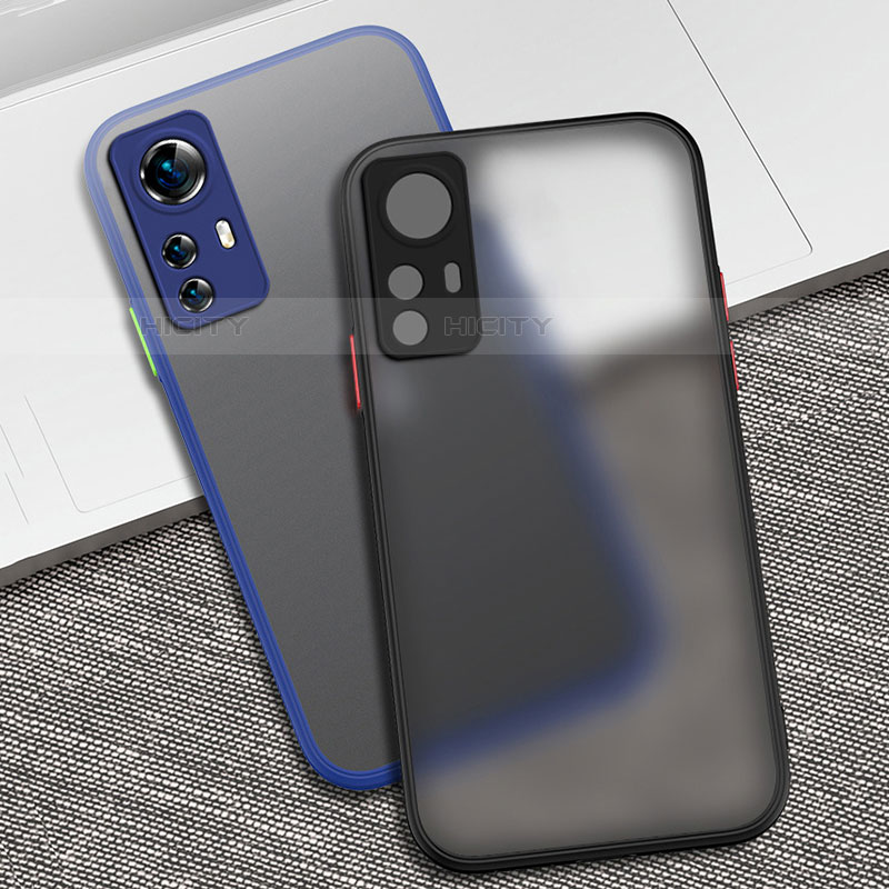 Coque Rebord Contour Silicone et Vitre Transparente Housse Etui M01 pour Xiaomi Mi 12 5G Plus