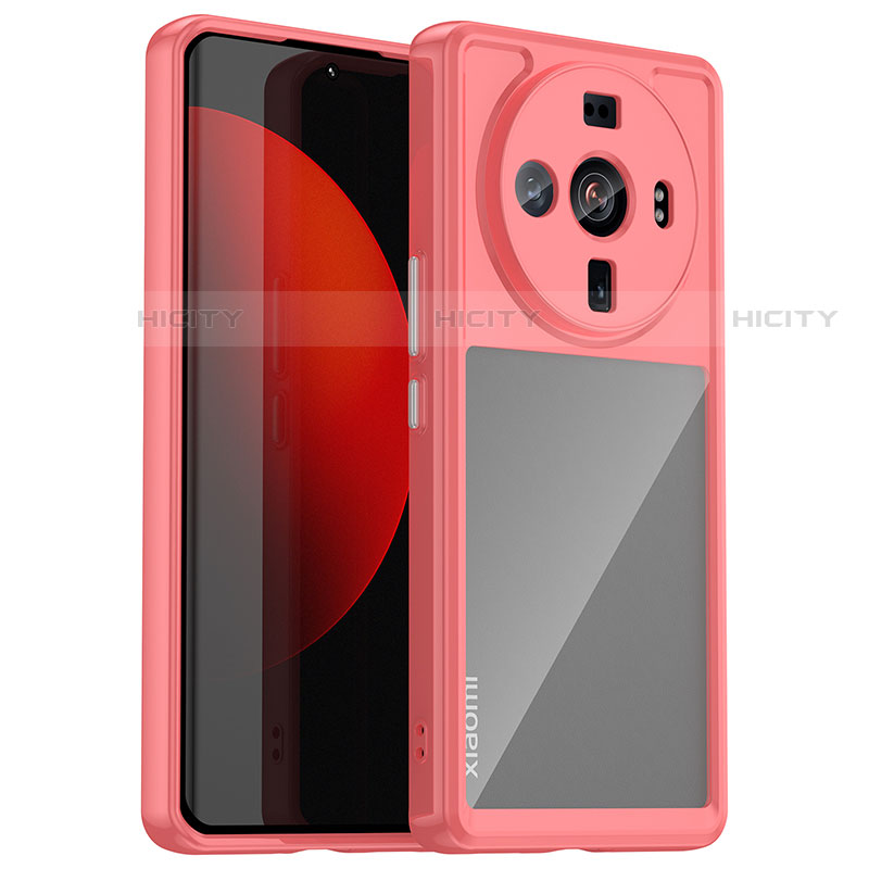 Coque Rebord Contour Silicone et Vitre Transparente Housse Etui M01 pour Xiaomi Mi 12 Ultra 5G Plus